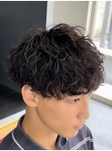 波巻きパーマスパイラルパーマツイストスパイラル