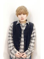ノイス(noyce)&nbsp;海外風ブロンドマッシュパーマ