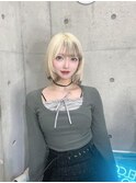 イメチェンヘアスタイル/ピンクベージュ/アンブレラカラー渋谷