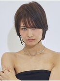 ベリーショート×ブラウン