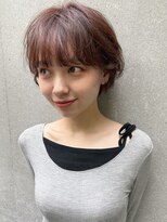コクーン(Cocoon) エアリーショートヘア#くびれヘア#アプリコットオレンジ