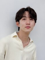 マイロ(mailo) 韓国風センターパートニュアンスパーマナチュラルセンターパート