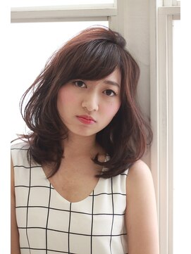 バグズ ヘアデザイン 桔梗が丘店(Baguz HAIR DESIGN) ふんわり大人ミディアム