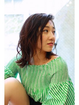 トヌコア ルア 下北沢店(TONUKOA RUA) 【TonukoaRua】程よいレイヤーが作るナチュラルな外巻きボブ☆