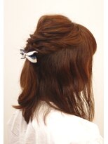 クープ 葛西(COUPE) 簡単くるりんぱハーフアップ