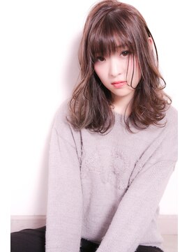 ロロネー(Lolonois) 【Lolonois野田】耳掛けほつれセミディ