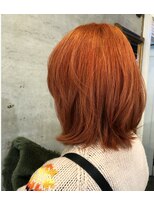 アティック ヘアーデザインアンドリラクゼーション(attic hair design&relaxation)&nbsp;オレンジヘア