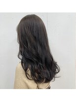 ナンバースリー 綱島店(Number Three)&nbsp;ヌケけ感ロング　グレージュ【Number Three 綱島店】