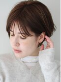 30代 40代 50代 耳掛け　スッキリ　丸み　ショートヘア