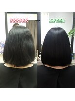 ルーミールーム(RoomieRoom)&nbsp;恒川かやの　の　髪質改善艶々さらさらストレート黒髪スタイル
