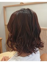 スーリール 姪浜店(Sourire)&nbsp;ボブ×ゆるふわパーマ【sourire☆橋本】