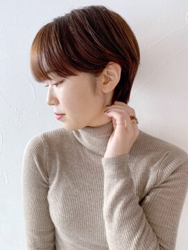 アイティーバイアルバム 藤沢店(IT by ALBUM) マッシュショート_カーキグレージュマッシュショート_ba317001