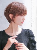 ショートカット 大人美人 ショートヘア ショートボブ 熊本 ruen