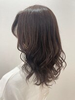 フロート 小阪店(float)&nbsp;髪質改善トリートメント_マロンベージュ Aラインボブ かきあげ