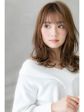 モッズヘア 越谷(mod's hair) 外国人風フレンチガーリー小顔ウェーブ巻きY越谷20代30代40代