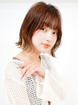 ラフィス ヘアーヴェイル 梅田店(La fith hair vail) 【La fith】セクションカラー×外ハネボブ