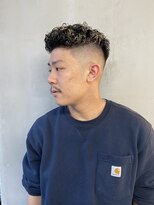 フランクスバーバーザスタンド(Frank’s barber the stand)&nbsp;ハイスキンフェードメッシュパーマE