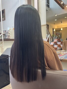 コアフィールフィス(COIFFURE fils) 【見附　今町】M3D縮毛矯正　ストレート　インナーカラー