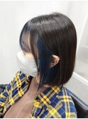 イヤリングカラー*blue