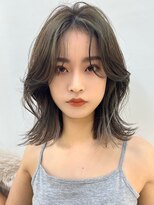 アフロートリノ(AFLOAT Leino)&nbsp;【修】20代30代40代◎透明感カラー×韓国切りぱなしボブ