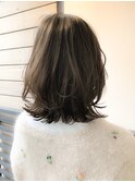 ワンカールでスタイリング簡単♪ミディアムレイヤー