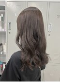 ブリーチなしダブルカラー×グレージュカラー