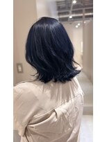 ジーナ 川崎(Zina)&nbsp;髪質改善＊艶ネイビーブルー＊美髪【Zina高橋】