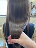 【湿気でうねるクセがお悩み】カット＋髪質改善ストレート＋トリートメント