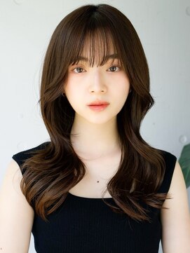 レノラ 本町(LENORA) レイヤーカットレイヤーロングヌーディベージュアースカラー