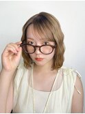 きりっぱなしボブ 　波ウェーブ