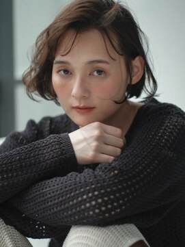 ノーイェス(NOYES) 大人っぽかき上げボブ