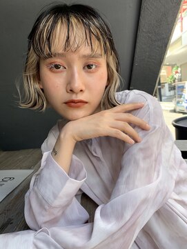 ゲーム 原宿店(GAME) インナーカラー×ボブヘア