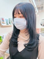 ロウバイレボ 柏(lou by revo)&nbsp;ミディアム/韓国風/レイヤーカット/顔回りカット/柏駅