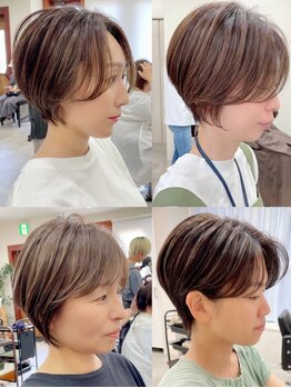 ラポール 柏店(RAPPOR)の写真/【柏駅徒歩2分】歴10年以上のベテランStylistが担当！『骨格補正カット』で小顔効果も狙える◎