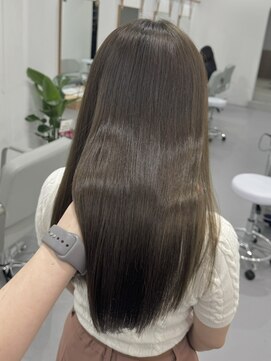 クテン(KUTEN) オリーブベージュ　ブリーチなしダブルカラー