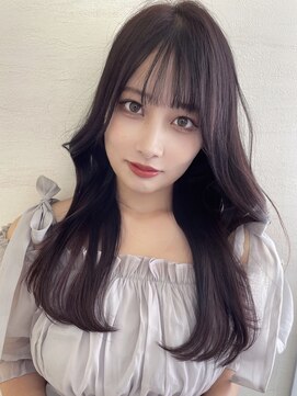 ルイマダーナ 栄店(LOUIMADNA) ブラックピンク/小顔カット/くびれ/レイヤー