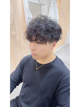 エン(eNN) スパイラルパーマ/メンズパーマ/マッシュショート