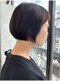 ウェーブミディアム×韓国ボブ顔周りレイヤー[表参道]