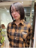 似合わせカット髪質改善ボブ【戸田雅子】