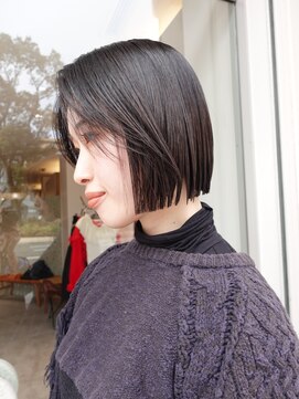 ユルクメゾンシティ 名古屋(JURK MAISON CITY) 【ami style】ぷつんとボブ ボブカット 髪質改善トリートメント