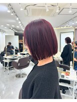 アイズ 横浜(IS)&nbsp;カシスピンク/ブリーチなし/横浜/ボブ