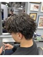 アイコン ブルー メンズ(I-CON #blue MEN'S) 大人気ツイストスパイラルパーマ【メンズパーマ/メンズカット】