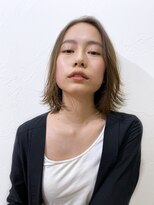 アメリシュシュ 柏(ameri chouchou)&nbsp;ナチュラルボブ×大人ショートボブ×切りっぱなし 20代30代40代