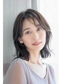 ★大人の抜け感ゆるウェーブミディ