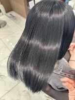 アッシュ 下北沢店(Ash) 髪質改善縮毛矯正×ブルーブラック