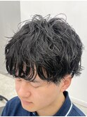 ニュアンスパーマ/メンズマッシュ/シャドウパーマ/藤沢パーマ