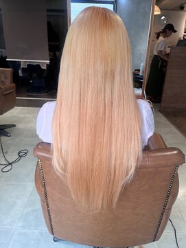 アンククロス 表参道(ANKH CROSS) 【ビフォーアフター】エクステ/ブロンドベージュ