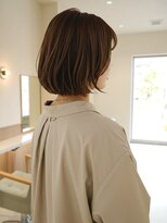 アビエブラン 若江岩田(abije blanc)&nbsp;大人ナチュラルショートボブ【若江岩田】