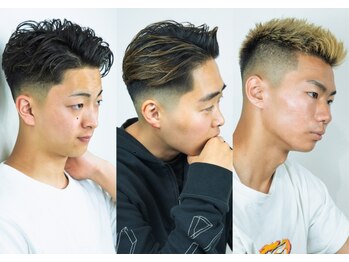 ブロートーキョーバーバーショップ 神田店(Bro Tokyo BARBERSHOP)の写真/第一印象で差をつける。骨格を見極めたミリ単位のフェードで清潔感と品格を両立◇〈理容室/神田〉