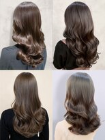 アース 天満橋店(HAIR & MAKE EARTH) 冬映え◎髪質改善暖色系ルビーアメジストロング